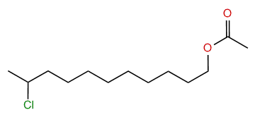 10-Chloroundecyl acetate